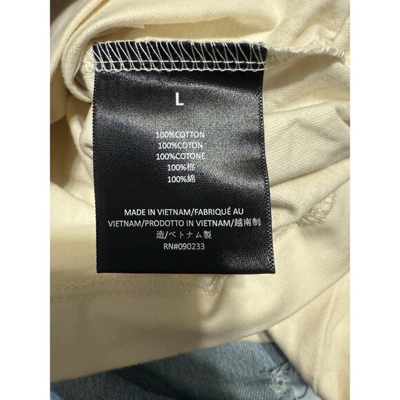 New FOG ESSENTIALS Fear of God oversized Shell Crew Neck T-Shirt Large - Picture 8 of 9